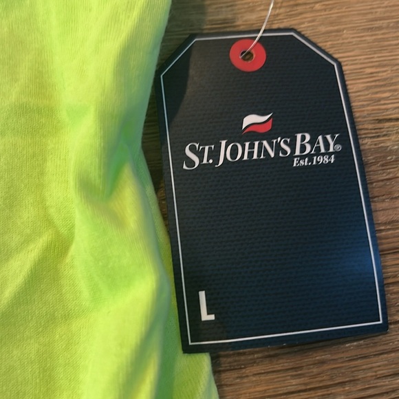 NWT St John's Bay classic capri Secretly Slender Jeans Size 14 w/ shirt - Picture 12 of 13